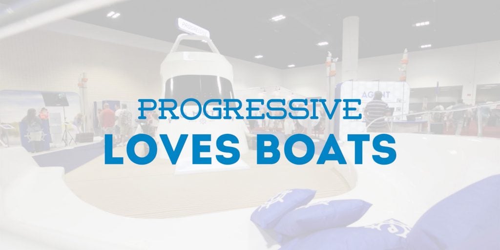 Progressive boat shows Life Lanes by Progressive