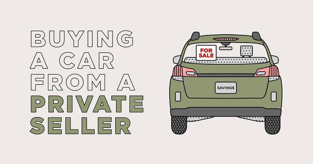 for buying a car from a private seller 